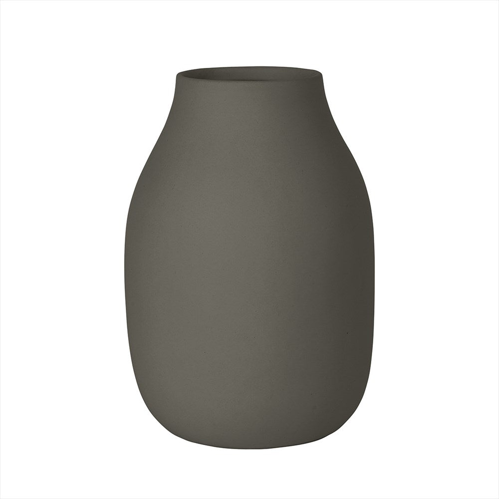 Colora vas i färgen steel gray och höjd 15 cm