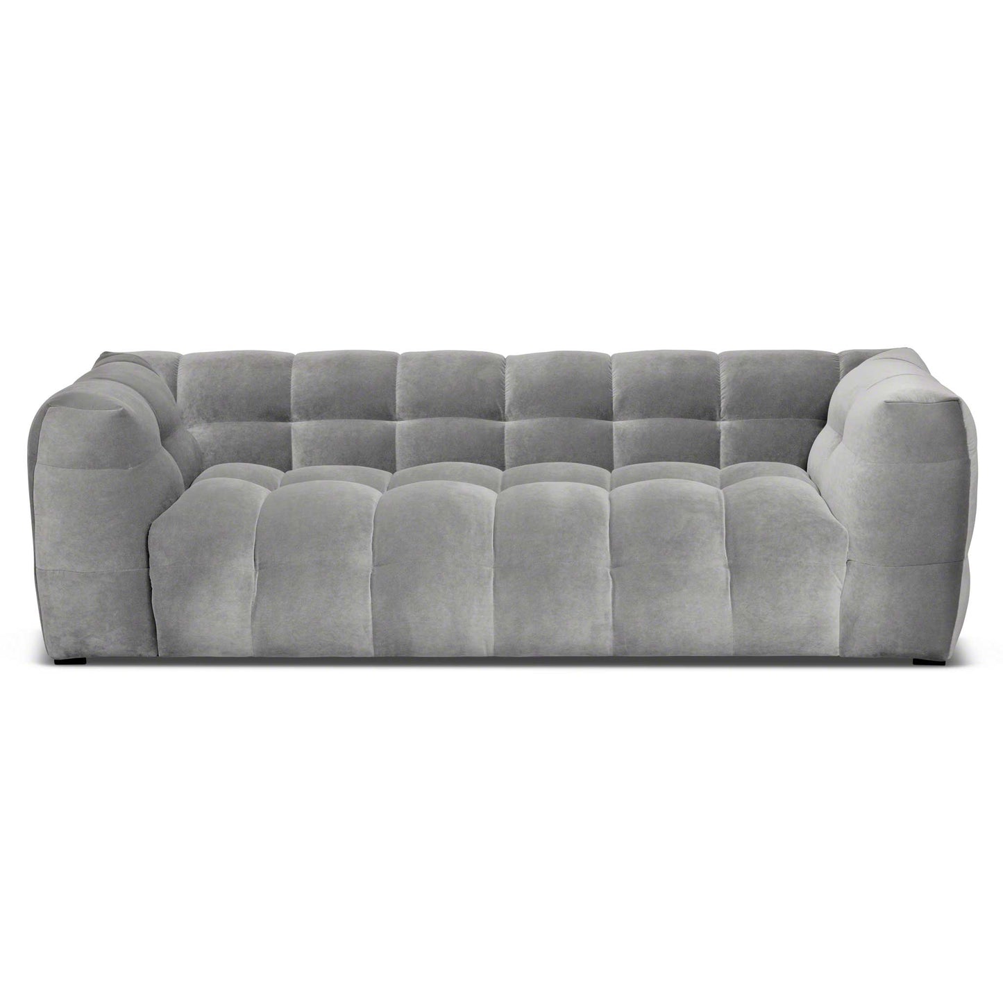 Djup grå design sammets soffa Caesar