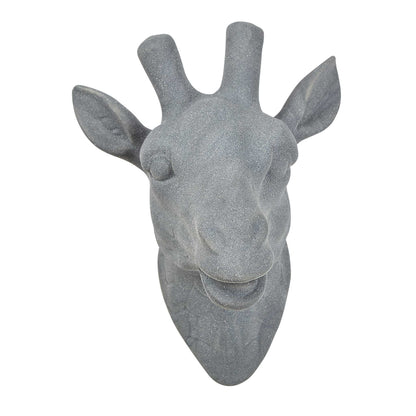 Figura de porcelana Giraffe gris